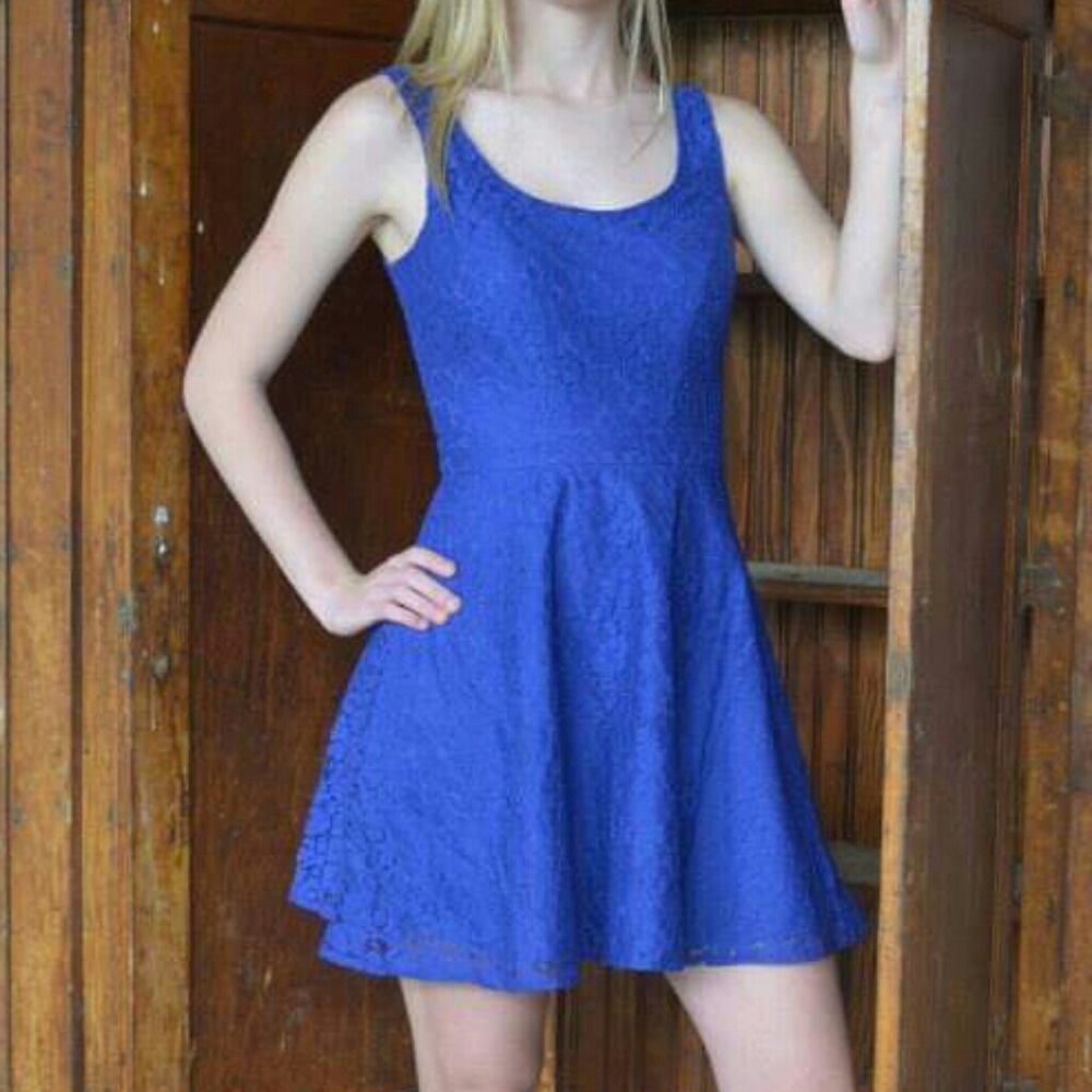 Royal Blue Dress